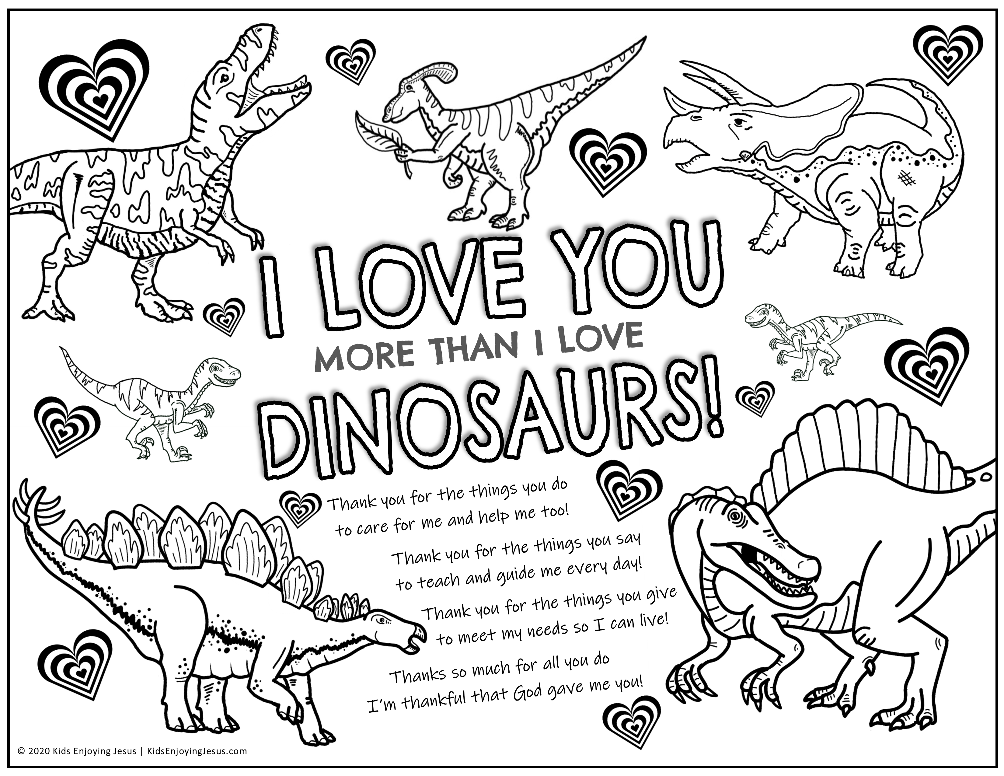 i-love-you-more-than-dinosaurs-craft-kids-enjoying-jesus