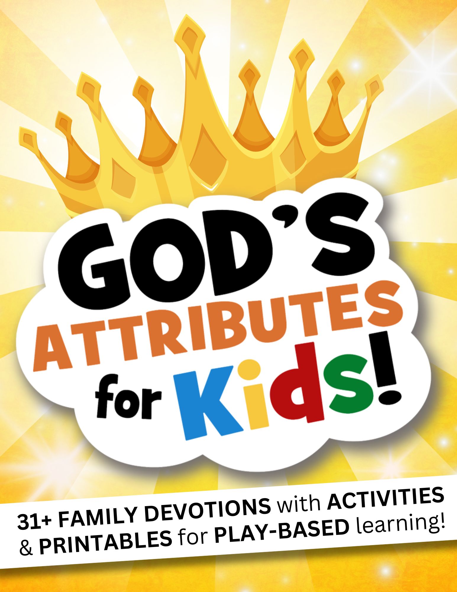 God's Attributes for Kids! Family Devotions – Kids Enjoying Jesus for Free Printable Devotions For Teachers